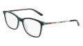 Bebe BB5187 Topaz Teal (200) Eyeglasses - Color Image