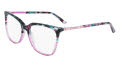 Bebe BB5191 Fuschia Gradient (500) Eyeglasses - Color Image