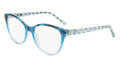 Bebe BB5195 Blue Gradient (424) Eyeglasses - Color Image