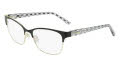 Bebe BB5196 Jet (001) Eyeglasses - Color Image