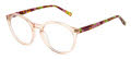 Benetton BEO 1069 Peach (213) Eyeglasses - Color Image