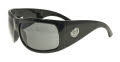 Black Flys Fly Coca Shiny Black / Smoke Lens Sunglasses - Color Image