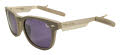 Black Flys Fly Razor Travis Walker Collaboration Cream Wood / Smoke Sunglasses - Color Image