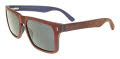 Black Flys Flyami Vice Red-White-Blue / Smoke Lens Sunglasses - Color Image