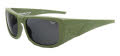Black Flys Armored Flys Matte Olive w/ Smoke Polarized Lens Sunglasses - Color Image