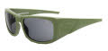 Black Flys Armored Flys Matte Olive w/ Smoke Lens Sunglasses - Color Image