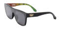 Black Flys Choloha Mono Fly / Sullen Collab Shiny Black w/ Smoke Lens Sunglasses - Color Image