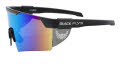 Black Flys Fly Shield Matte Black / Green Mirror Lens Sunglasses - Color Image