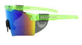Black Flys Fly Shield Neon Green / Green Mirror Lens Sunglasses - Color Image