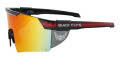 Black Flys Fly Shield Shiny Black Red / Orange Mirror Lens Sunglasses - Color Image