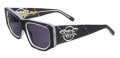 Black Flys Lava Fly Matte Black Clear / Smoke Lens Sunglasses - Color Image