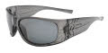 Black Flys Sonic Fly 2 Crystal Grey w/ Smoke Polarized Lens Sunglasses - Color Image