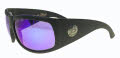 Black Flys Fly Coca Matte Black / Blue Mirror Lens Sunglasses - Color Image