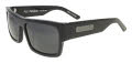 Black Flys Fly Menace Shiny Black / Smoke Lens Sunglasses - Color Image