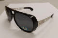Black Flys King Fly Chrome / Smoke Lens  Sunglasses - Color Image