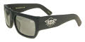 Black Flys Casino Flys Matte Black / Smoke Lens Sunglasses - Color Image