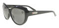 Black Flys Kissy Fly Shiny Black / Smoke Lens Sunglasses - Color Image