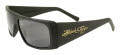 Black Flys Fly Straight Matte Black / Smoke Lens Sunglasses - Color Image