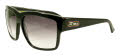 Black Flys Free Flying Shiny Black / Smoke Gradient Lens Sunglasses - Color Image