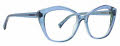 Badgley Mischka Clarisse Oceane Eyeglasses - Color Image