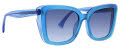 Badgley Mischka Elania Blue Sunglasses - Color Image
