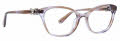 Badgley Mischka Nadaline Lavender Eyeglasses - Color Image