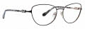 Badgley Mischka Roselle Black Eyeglasses - Color Image