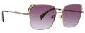 Badgley Mischka Valette Rose/Gold Sunglasses - Color Image