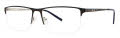 B.M.E.C. Big Mens Big Help Matte Gunmetal/Navy Eyeglasses - Color Image
