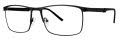 B.M.E.C. Big Mens Big Respect Black Eyeglasses - Color Image