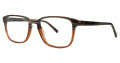 B.M.E.C. Big Mens Big Bolt Grey / Brown Eyeglasses - Color Image