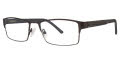 B.M.E.C. Big Mens Big Force Matte Gunmetal Eyeglasses - Color Image