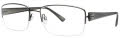 B.M.E.C. Big Mens Big Stuff Matte Gunmetal Eyeglasses - Color Image