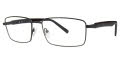 B.M.E.C. Big Mens Big Town Matte Black Eyeglasses - Color Image