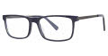 B.M.E.C. Big Mens Big Victory Navy Gunmetal  Eyeglasses - Color Image