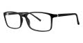 B.M.E.C. Big Mens Big Wave Black-Grey Eyeglasses - Color Image