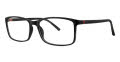 B.M.E.C. Big Mens Big Wave Black-Red Eyeglasses - Color Image