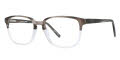 B.M.E.C. Big Mens Big Bolt Black Fade Eyeglasses - Color Image