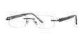 B.M.E.C. Big Mens Big City Matte Gunmetal  Eyeglasses - Color Image