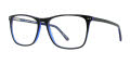 B.M.E.C. Big Mens Big Timber Black Navy Eyeglasses - Color Image