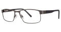 B.M.E.C. Big Mens Big Danger Matte Gunmetal  Eyeglasses - Color Image