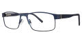 B.M.E.C. Big Mens Big Danger Matte Navy Eyeglasses - Color Image