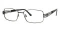 B.M.E.C. Big Mens Big Deal Black / Gunmetal Eyeglasses - Color Image