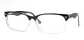 B.M.E.C. Big Mens Big Twist Black/Crystal Eyeglasses - Color Image