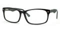 B.M.E.C. Big Mens Big Twist Black Eyeglasses - Color Image