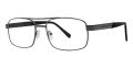 B.M.E.C. Big Mens Big Issue Gunmetal Eyeglasses - Color Image