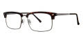 B.M.E.C. Big Mens Big Raise Tortoise Gunmetal Eyeglasses - Color Image