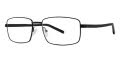 B.M.E.C. Big Mens Big Fish Matte Black Eyeglasses - Color Image