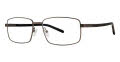 B.M.E.C. Big Mens Big Fish Matte Gunmetal Eyeglasses - Color Image