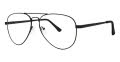 B.M.E.C. Big Mens Big Flight Black Eyeglasses - Color Image